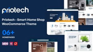 Priotech v1.0.26 Smart Home Shop WooCommerce Theme