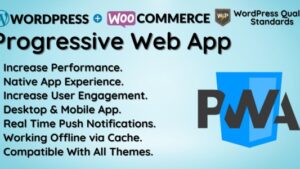 v1.4.0 Progressive Web App (PWA) & Push Notifications for WordPress & WooCommerce [Activated]