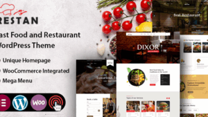 Restan (v1.1) Restaurant WordPress Theme