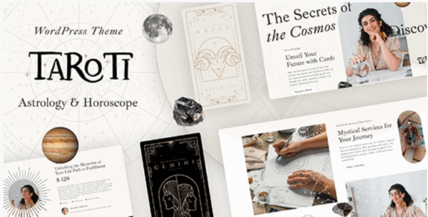 Taroti v1.1 Astrology & Horoscope WordPress Theme
