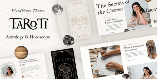 Taroti v1.1 Astrology & Horoscope WordPress Theme