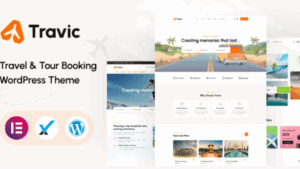 Travic v1.1 Tour & Travels Agency WordPress Theme