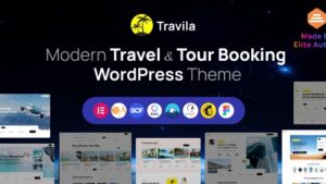 Travila (v2.1.0) Travel Booking WordPress Theme (Activated)