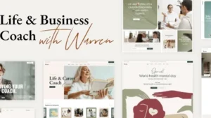 Warren (v1.3) Life and Business Coach WordPress Theme 