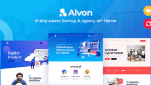 Alvon (v2.0.2) Multipurpose Startup & Agency Theme