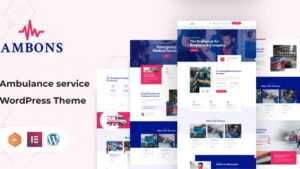 Ambons v1.5 Ambulance Service WordPress Theme
