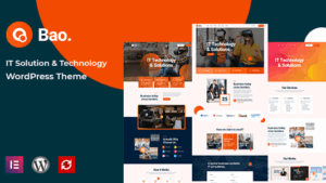 Bao (v2.0.3) IT Solutions & Services WordPress Theme