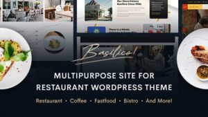 Basilico v1.0.0 Restaurant & Cafe WordPress Theme
