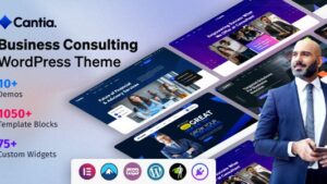 Cantia v1.0.0 Business Consulting WordPress Theme