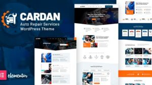 Cardan v1.0 Car and Auto Repair WordPress Theme