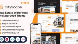 CityScape v1.0.2 Real Estate WordPress Theme