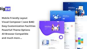 Digee v2.0.5 Digital Marketing Agency WordPress Theme