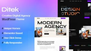Ditek v1.0.2 Digital Agency Creative Portfolio WordPress Theme