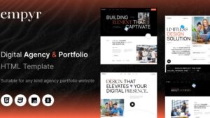 Empyr v1.0.0 Digital Agency & Portfolio WordPress Theme