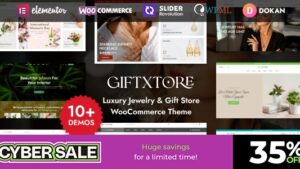 GiftXtore (v1.7.3) Jewelry WooCommerce WordPress Theme