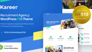 Kareer (v1.0.0) Human Resource & Recruitment Agency Theme