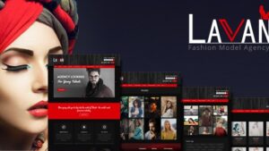 Lavan v4.2.1 Fashion Model Agency WordPress CMS Theme