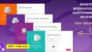 Mavia v2.2 Register and Multipurpose Form Wizard