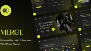 Merge (v1.0.1) Personal Portfolio & Resume WordPress Theme