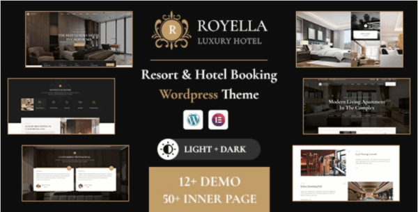Royella v1.0.0 Resort & Hotel Booking Multi-Purpose WordPress Theme