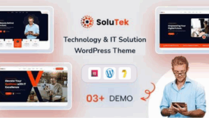 Solutek v1.0 Technology & IT Services WordPress Theme