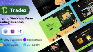 Tradez v1.0.0 Forex and Stock Broker WordPress Theme