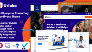 Uricko v1.0 Multipurpose Consulting WordPress