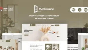 Welcome – Architecture and Interior Design WordPress Theme 1.0.2