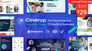 CoverUp v1.0 Insurance & Consulting Business WordPress Theme