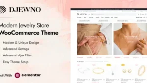 Djewno v1.1.52 Jewelry Store WooCommerce Theme