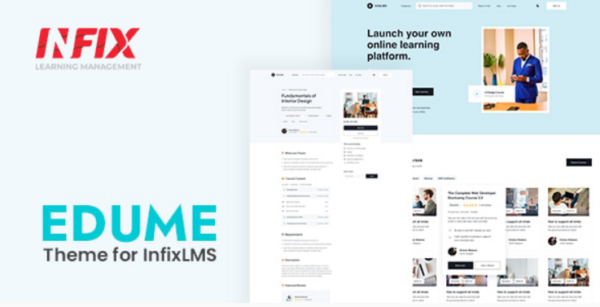 EduMe Theme v1.8 Infix LMS Laravel Learning Management System