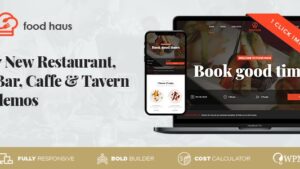 Food Haus v1.2.5 Restaurant WordPress Theme