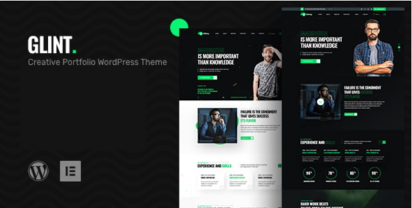 Glint v5.3.0 Personal Portfolio Theme