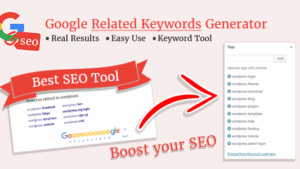 Google Related Keywords Generator (v1.1.0) Wordpress SEO Keyword Planner & Tool
