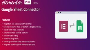 Google Sheet Connector For Elementor Forms v1.0.0