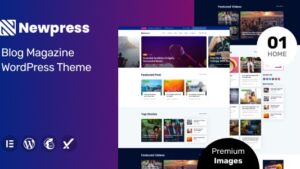 Newpress v2.0.0 Blog Magazine WordPress Theme
