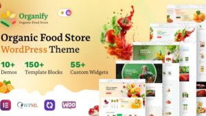 Organify v1.0.0 Organic Food Products WordPress Theme