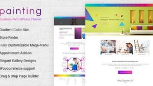 Paint v3.5 Painting Company WordPress Theme