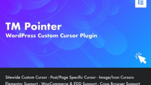 TM Pointer (v1.1) WordPress Custom Cursor Plugin