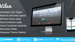 Vilan Corporate, Shop & Forum WordPress Theme v2.9