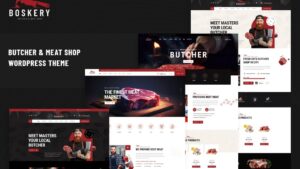 Boskery v1.0.1 Butcher & Meat Shop WordPress Theme
