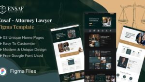 Ensaf v1.0 Attorney Lawyer WordPress Theme