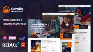 Gazolin (v1.0.3) Industry & Factory WordPress Theme