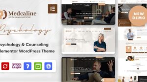 Medcaline v3.0 Psychology & Counseling WordPress Theme
