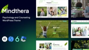 Mindthera v1.0.5 Psychology and Counseling WordPress Theme