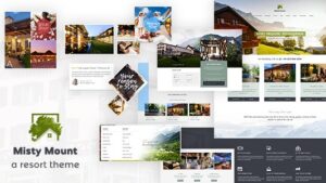 Mount Resort & Hotel WordPress 3.2