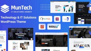 Muntech v1.0.0 IT Solutions & Technology Theme
