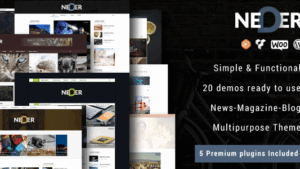 Neder (v1.0) WordPress News Magazine and Blog Theme