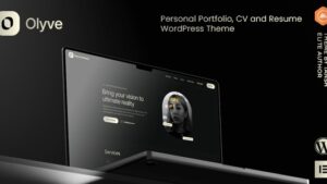 Olyve (v1.1.0) Personal Portfolio WordPress Theme