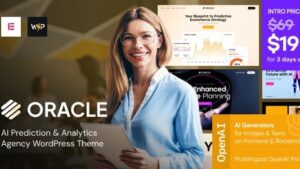 Oracle v1.0.0 AI Prediction & Analytics Agency WordPress Theme